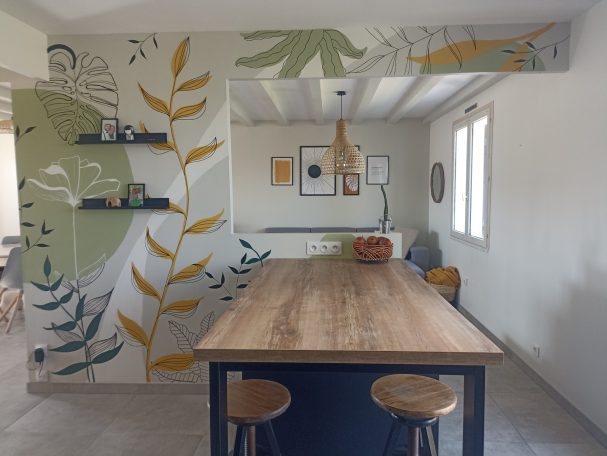 Fresque Lien avec le Jardin