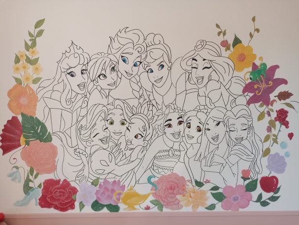 Fresque Chambre Princesse 2